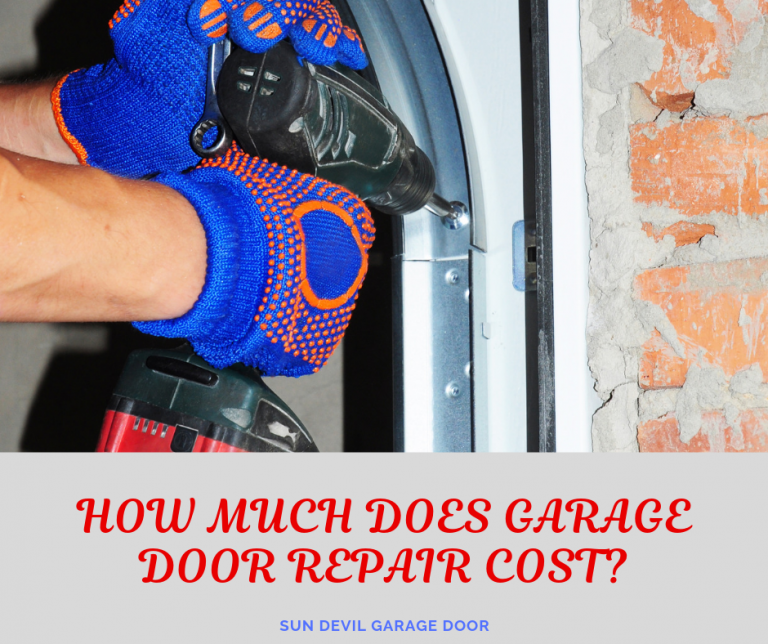 How Much Does Garage Door Repair Cost 768x644 